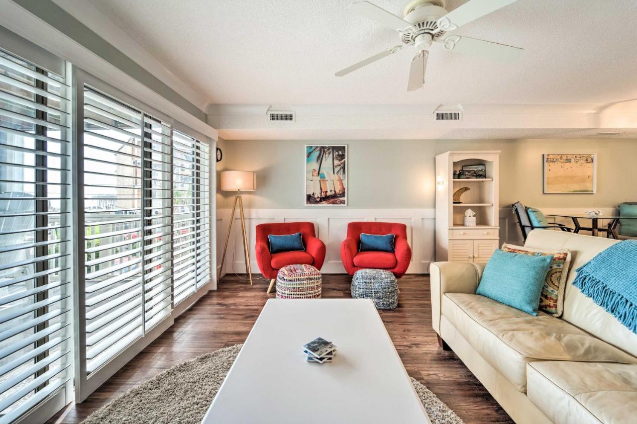 Bright Carolina Beach Condo - Walk To Shore! Exterior foto