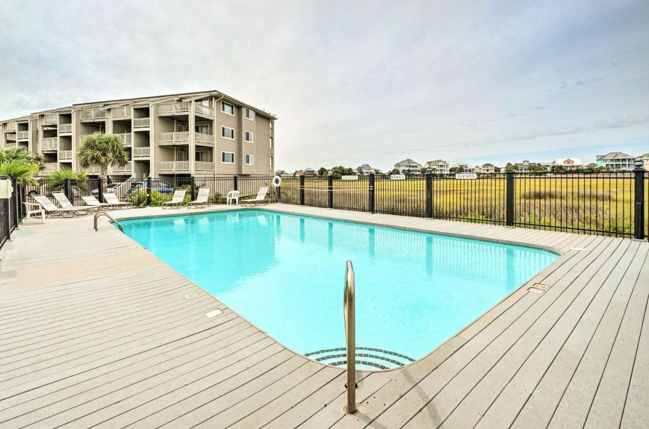 Bright Carolina Beach Condo - Walk To Shore! Exterior foto